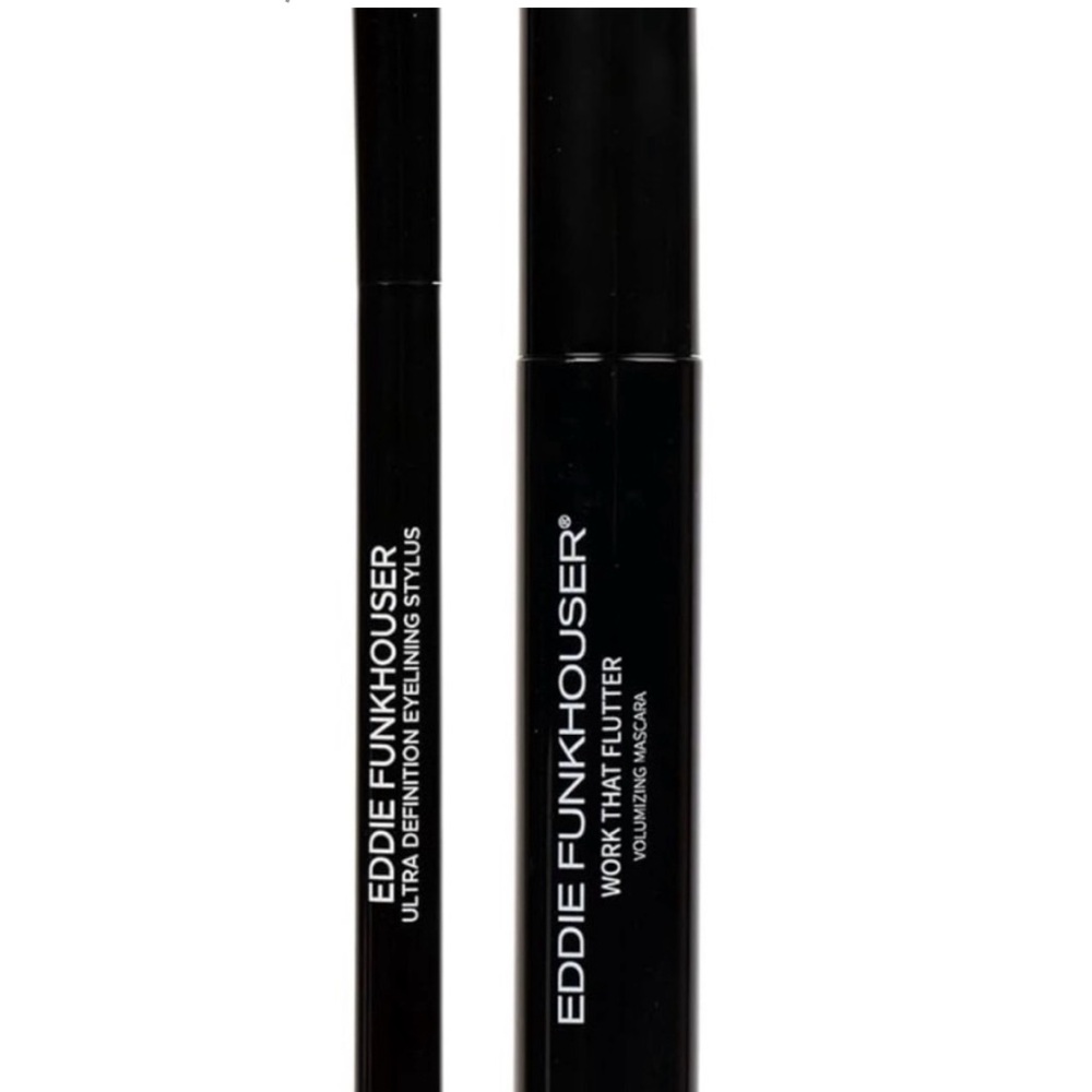 Eddie FunkHouser Eye Duo Volumizing Mascara‎ and Eye Lining Stylus New in…